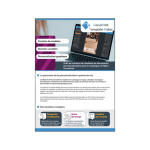 Brochure CervoPrint Template Maker