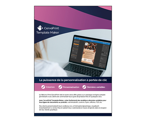 Brochure CervoPrint Template Maker