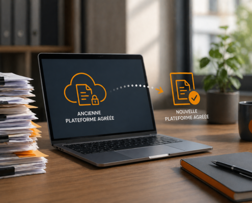Changer de plateforme agréée