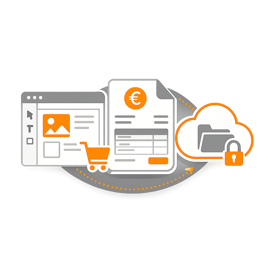 web-to-print facturation dématérialisation e-cervo